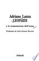 Leopardi e la tramutazione dell'uomo