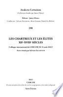Les chartreux et les élites, XIIe-XVIIIe siècles