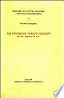 Les scénarios franco-italiens du ms. 9329 de la B. N.