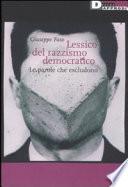 Lessico del razzismo democratico