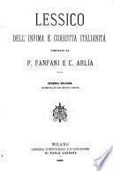 Lessico dell'infima e corrotta italianità