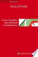 Lessico di politica internazionale contemporanea