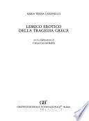 Lessico erotico della tragedia greca