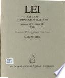 Lessico etimologico italiano