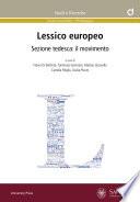 Lessico europeo