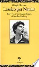 Lessico per Natalia. Brevi «voci» per leggere l'opera di Natalia Ginzburg