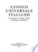 Lessico universale italiano