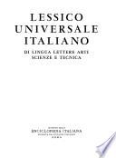 Lessico universale italiano