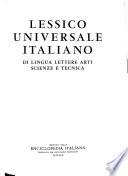 Lessico universale italiano