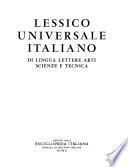 Lessico universale italiano