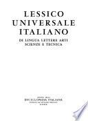 Lessico universale italiano