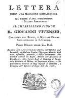Lettera sopra una macchina semplicissima per empire d'aria infiammabile i palloni aerostatici al chiarissimo signor d. Giovanni Vivenzio ...[Ferdinando Viscardi]