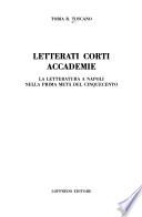 Letterati corti accademie