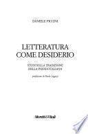 Letteratura come desiderio