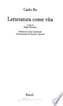 Letteratura come vita