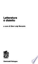 Letteratura e dialetto