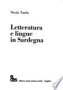 Letteratura e lingue in Sardegna