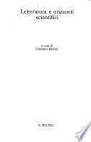 Letteratura e orizzonti scientifici