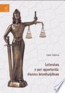 Letteratura e pari opportunità: discorso interdisciplinare