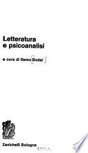 Letteratura e psicoanalisi