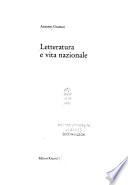 Letteratura e vita nazionale