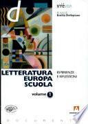 Letteratura, Europa, scuola