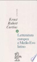 Letteratura europea e Medio Evo latino
