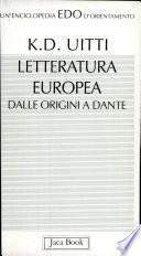 Letteratura europea