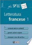 Letteratura francese 1