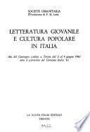 Letteratura giovanile e cultura popolare in Italia