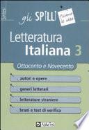 Letteratura italiana 3
