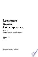Letteratura italiana contemporanea