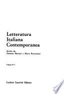 Letteratura italiana contemporanea