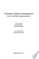 Letteratura italiana contemporanea