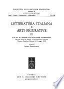 Letteratura italiana e arti figurative
