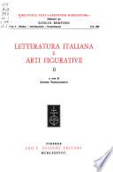Letteratura italiana e arti figurative
