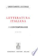 Letteratura italiana: I maggiori