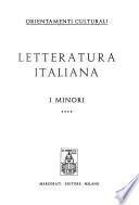 Letteratura italiana. I minori