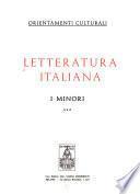 Letteratura italiana: I minori