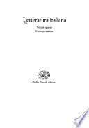 Letteratura italiana: L'interpretazione