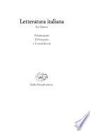 Letteratura italiana. Le opere