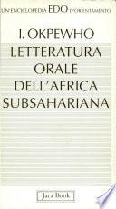 Letteratura orale dell'Africa subsahariana
