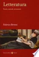 Letteratura. Teorie, metodi, strumenti