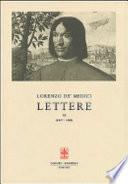 Lettere: 1487-1488, a cura di Melissa Meriam Bullard