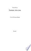 Lettere: 1924-1944