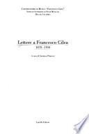 Lettere a Francesco Cilea