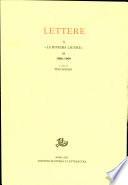 Lettere a La Riviera ligure.