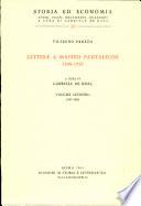 Lettere a Maffeo Pantaleoni, 1890-1923