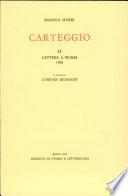 Lettere a Murri, 1898, vol. II