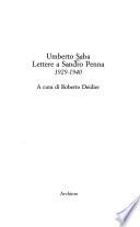 Lettere a Sandro Penna